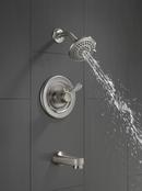 Delta Faucet Brilliance Stainless Single Handle Multi-function Bathtub & Shower Faucet (Trim Only) 