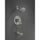 Delta Faucet Brilliance Stainless Single Handle Multi-function Bathtub & Shower Faucet (Trim Only) 