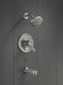 Delta Faucet Brilliance Stainless Single Handle Multi-function Bathtub & Shower Faucet (Trim Only) 