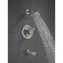 Delta Faucet Brilliance Stainless Single Handle Multi-function Bathtub & Shower Faucet (Trim Only) 