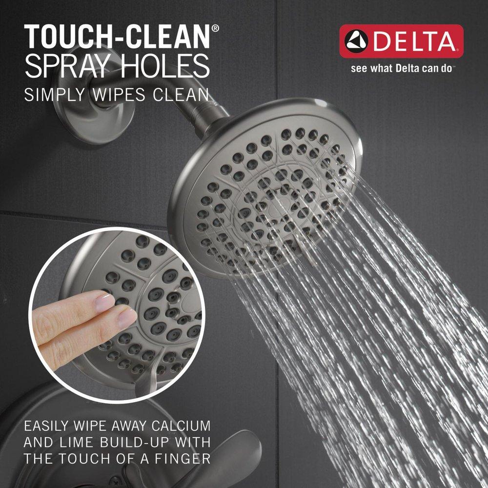 Delta Faucet Brilliance Stainless Single Handle Multi-function Bathtub & Shower Faucet (Trim Only) 