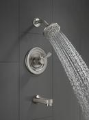 Delta Faucet Brilliance Stainless Single Handle Multi-function Bathtub & Shower Faucet (Trim Only) 