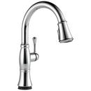 Delta Faucet Chrome Single Handle Pull Down Touch Activated Kitchen Faucet 
