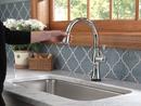 Delta Faucet Chrome Single Handle Pull Down Touch Activated Kitchen Faucet 