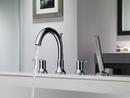 Delta Faucet Brilliance Champagne Bronze 2 gpm 4-Hole Roman Tub Trim with Hand Shower and Double Lever Handle (Trim Only) 