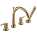 Delta Faucet Champagne Bronze Two Handle Roman Tub Faucet Trim Only 