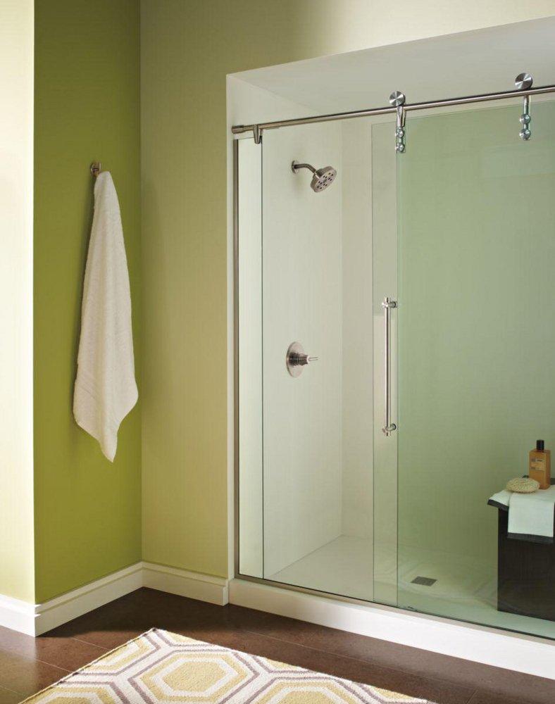 Delta Faucet Brilliance Stainless Single Handle Single Function Shower Faucet (Trim Only) 