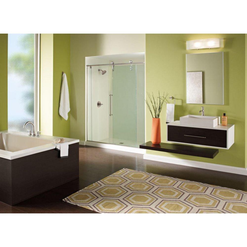 Delta Faucet Brilliance Stainless Single Handle Single Function Shower Faucet (Trim Only) 