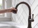 Delta Faucet Venetian&reg; Bronze Single Handle Pull Down Kitchen Faucet with Three-Function Spray, Magnetic Docking and ShieldSpray Technology 
