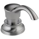 Delta Faucet Arctic Stainless 13 oz. Deck Mount Plastic Soap & Lotion Dispenser 
