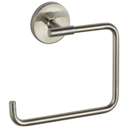 Rectangular Open Towel Ring in Brilliance Stainless