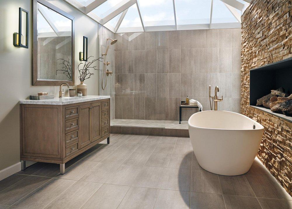 Delta Faucet Brilliance Champagne Bronze Tub and Shower Diverter Valve with Single Lever Handle 