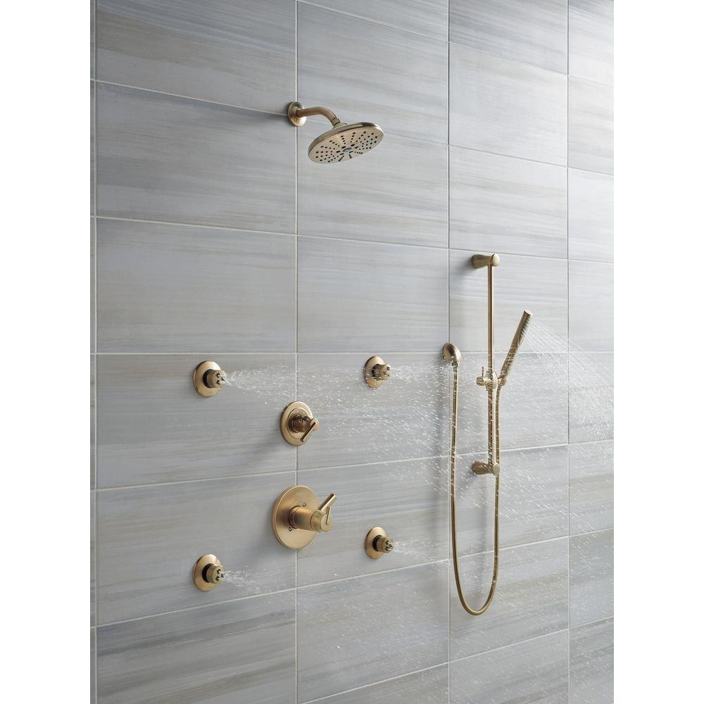 Delta Faucet Brilliance Champagne Bronze Single Handle Bathtub & Shower Faucet (Trim Only) 