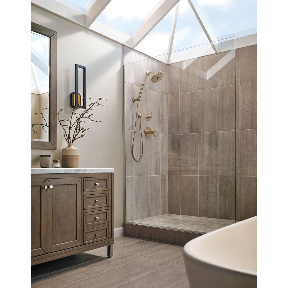 Delta Faucet Brilliance Champagne Bronze Single Handle Bathtub & Shower Faucet (Trim Only) 
