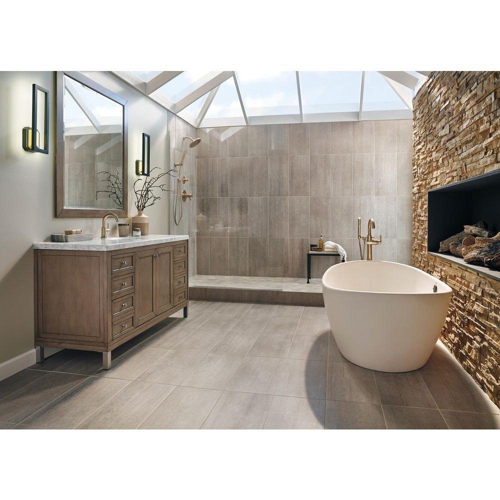 Delta Faucet Brilliance Champagne Bronze Single Handle Bathtub & Shower Faucet (Trim Only) 