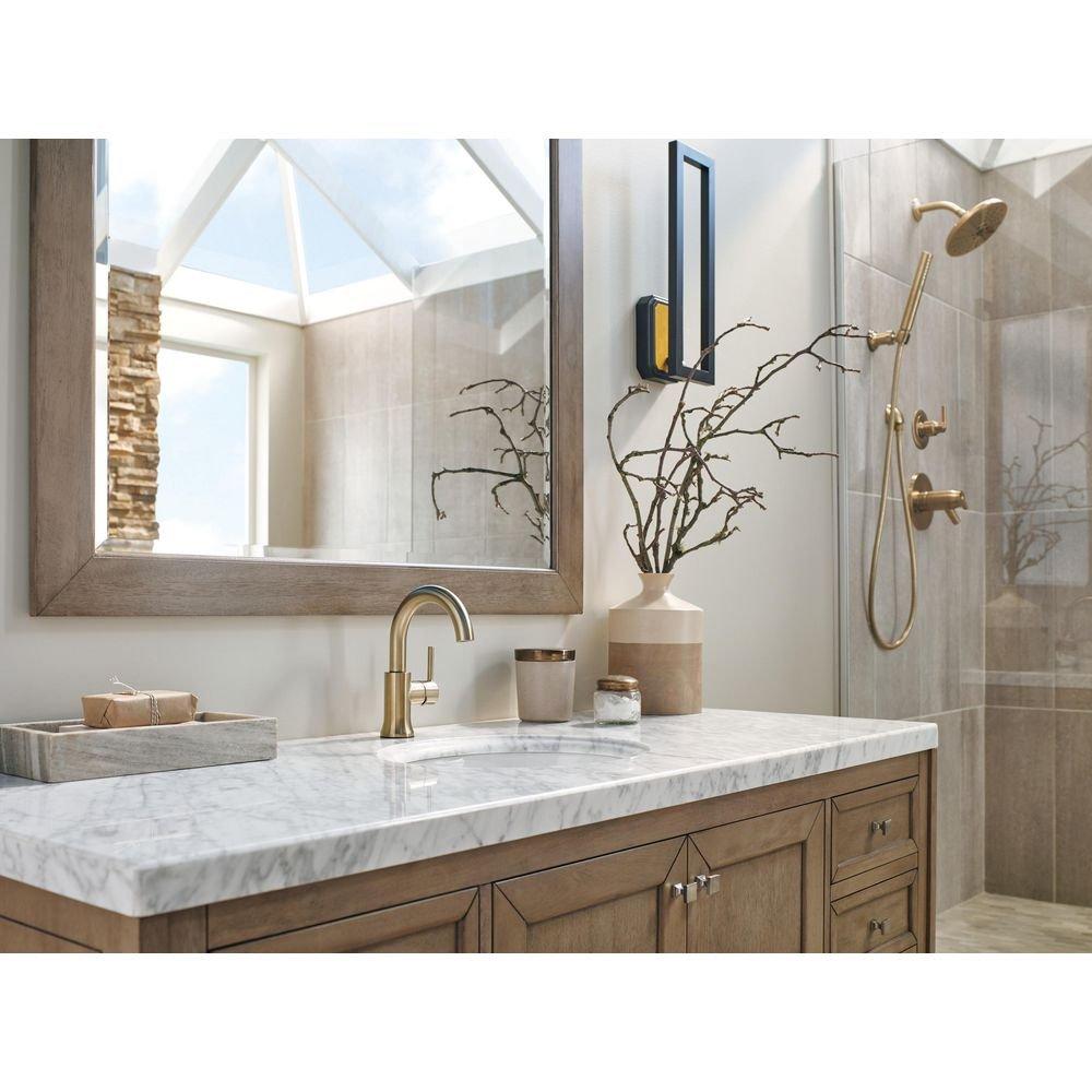 Delta Faucet Brilliance Champagne Bronze Single Handle Bathtub & Shower Faucet (Trim Only) 