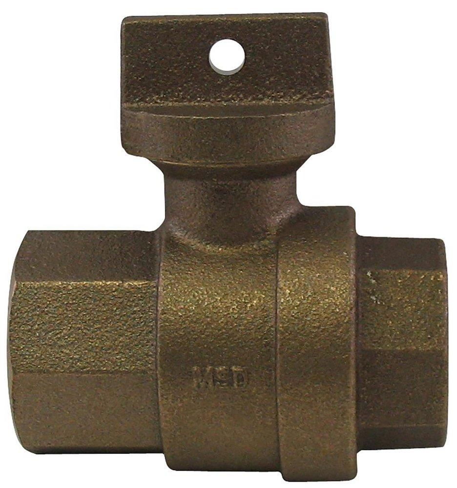 A.Y. McDonald FNPT Brass Curb Stop 