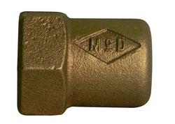 3/4 in. Flared x CTS Compression Brass Straight Coupling