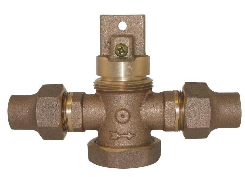 A.Y. McDonald Flared Brass Curb Stop 