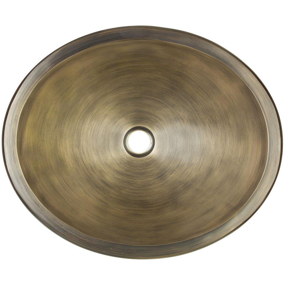 Linkasink Antique Bronze 18.5X15 OVAL BRZE SINK 
