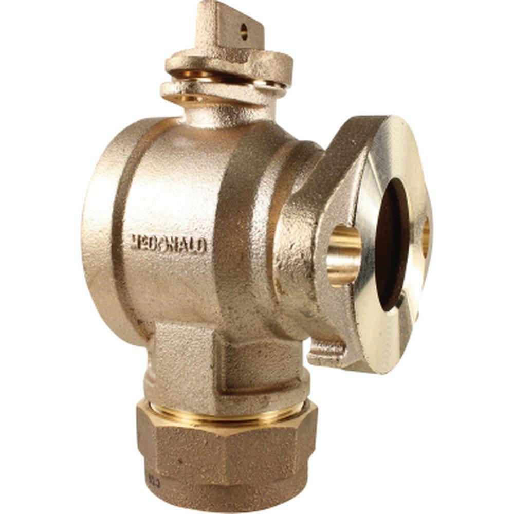 A.Y. McDonald CTS x Meter Water Service Brass Angle Curb Stop 