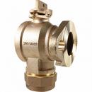 A.Y. McDonald CTS x Meter Water Service Brass Angle Curb Stop 