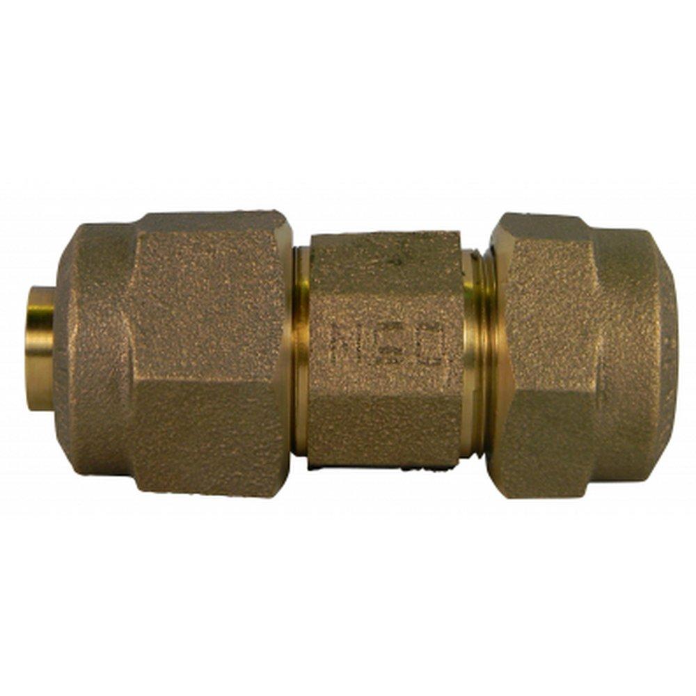 A.Y. McDonald CTS Brass Straight Coupling 