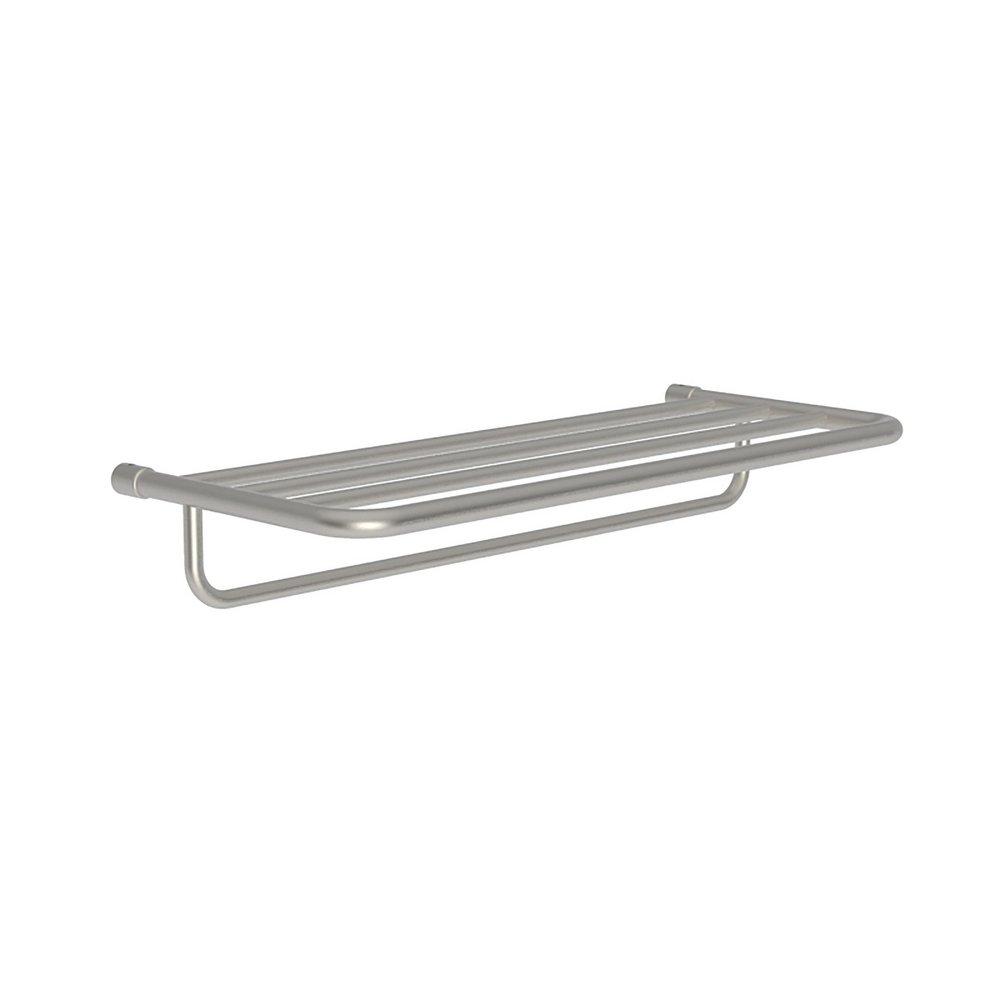 Ginger Satin Nickel 24 in. Brass Bathroom Shelf 