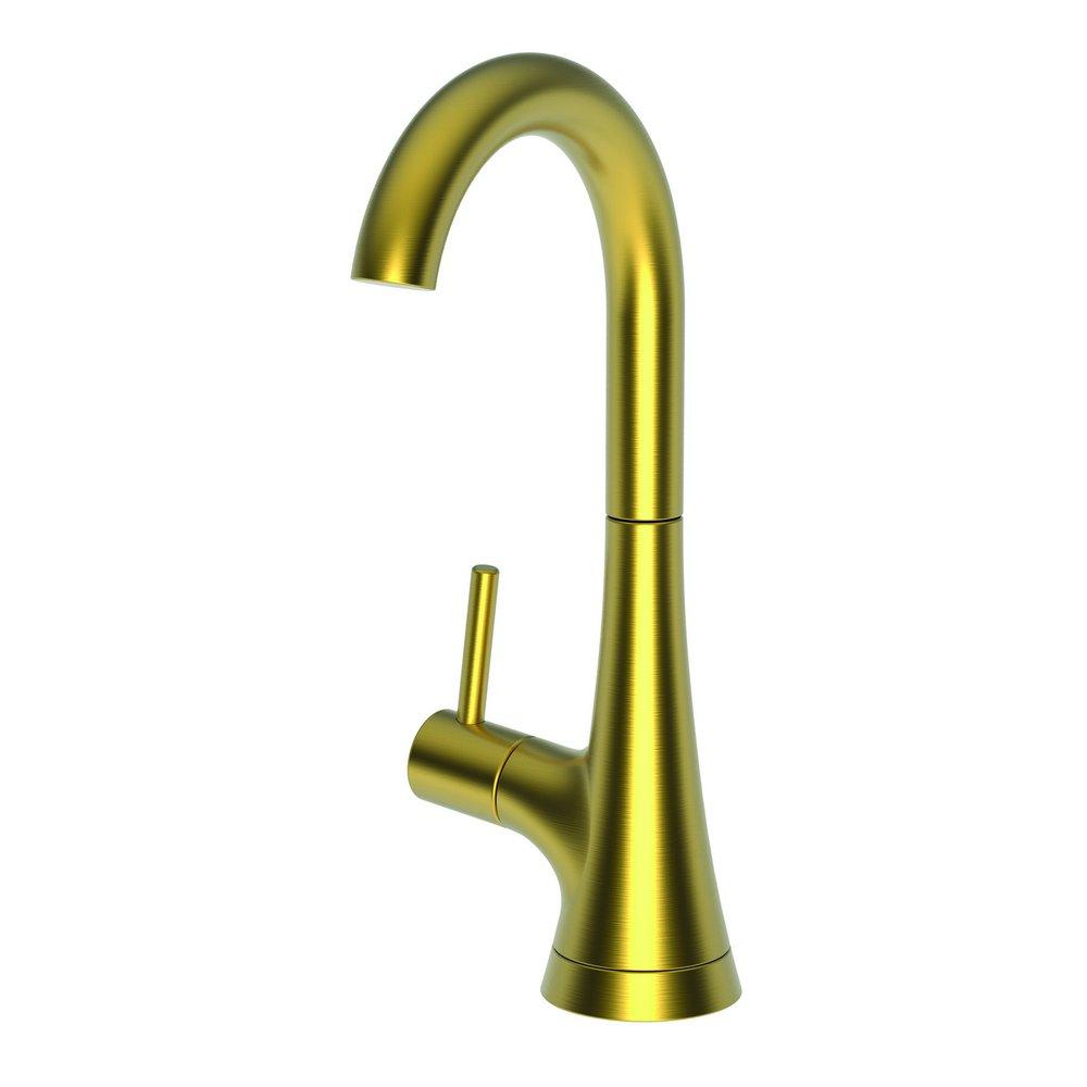 Newport Brass Satin Brass - PVD 1 gpm 1 Hole Deck Mount Hot Water Dispenser with Single Lever Handle 