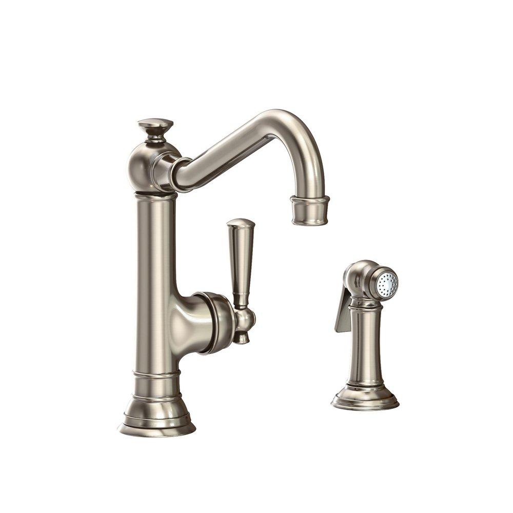 Newport Brass Antique Nickel Single Handle Kitchen Faucet 