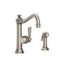 Newport Brass Antique Nickel Single Handle Kitchen Faucet 