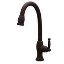 Single Handle Pull Down Kitchen Faucet in Venetian® Bronze