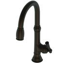 Newport Brass English Bronze Single Handle Pull Down Kitchen Faucet 