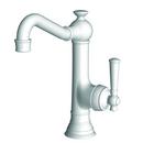 Newport Brass White Single Handle Lever Bar Faucet 