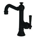 Newport Brass Flat Black Single Handle Lever Bar Faucet 