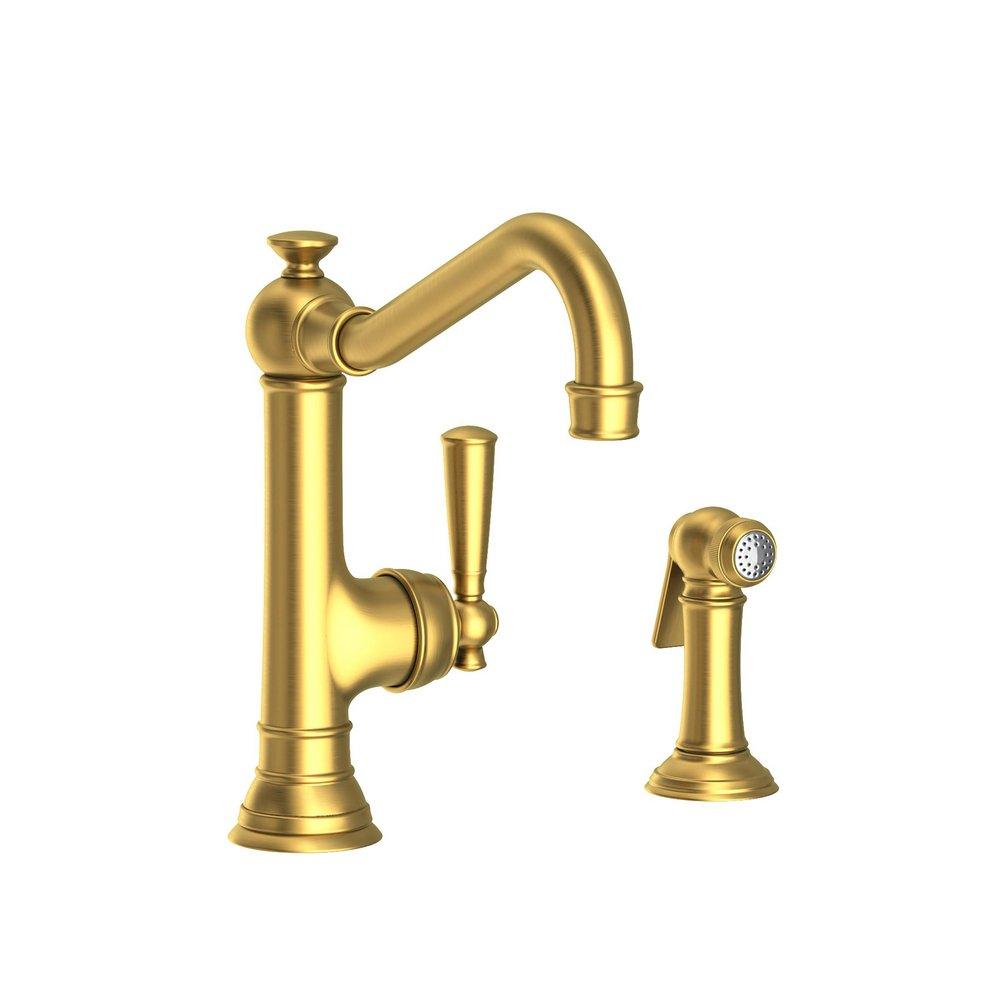 Newport Brass Satin Brass - PVD Single Handle Kitchen Faucet 