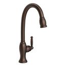 Newport Brass English Bronze Single Handle Pull Down Kitchen Faucet 