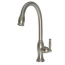 Newport Brass Gun Metal Single Handle Pull Down Kitchen Faucet 