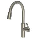 Newport Brass Gun Metal Pull Down Kitchen Faucet 
