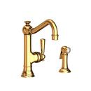 Newport Brass Polished Gold - PVD Single Handle Kitchen Faucet 
