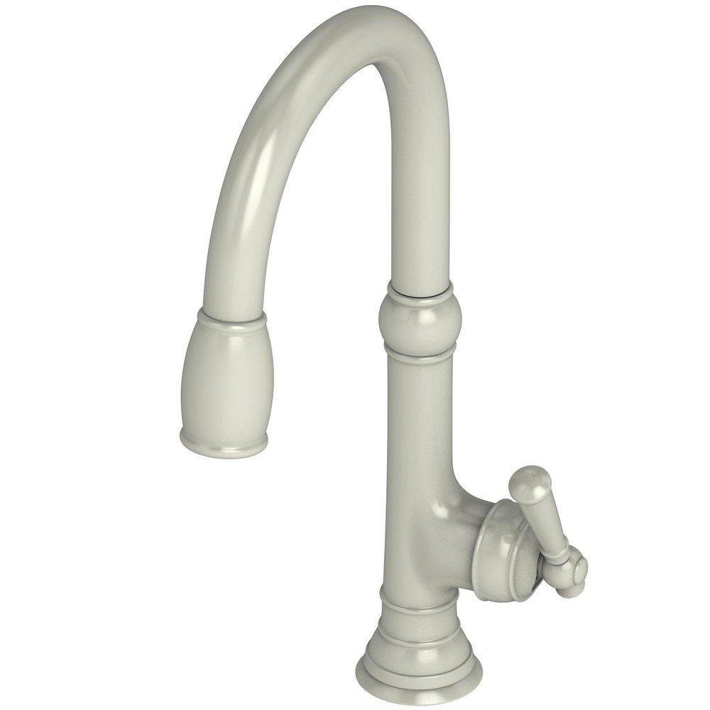 Newport Brass Biscuit Single Handle Pull Down Kitchen Faucet 