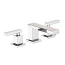 Two Handle Widespread Bathroom Sink Faucet in Polished Chrome