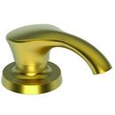 Soap or Lotion Dispenser in Satin Brass - PVD