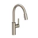 Newport Brass Antique Nickel Pull Down Kitchen Faucet 