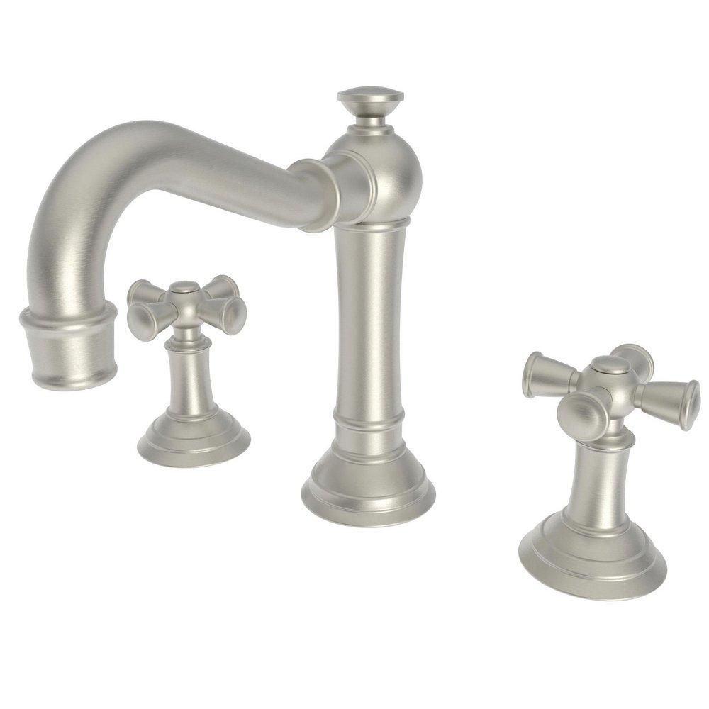 Newport Brass Gun Metal Two Handle Widespread Bathroom Sink Faucet 