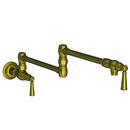 Wall Mount Pot Filler in Antique Brass