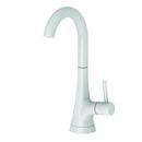 1 gpm 1 Hole Deck Mount Cold Water Dispenser with Single Lever Handle in White