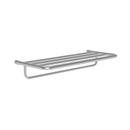 24 in. Hotel Shelf with Square Corners Polished Chrome