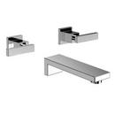 Two Handle Wall Mount Filler in Polished Nickel - Natural