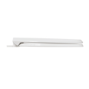 PROFLO&reg; White Elongated Closed Front Toilet Seat 